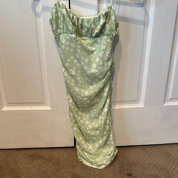 Princess Polly Mint Floral Dress - Picture 3 of 4